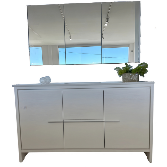 B8-152SWH (60" Blanco) | Vanities